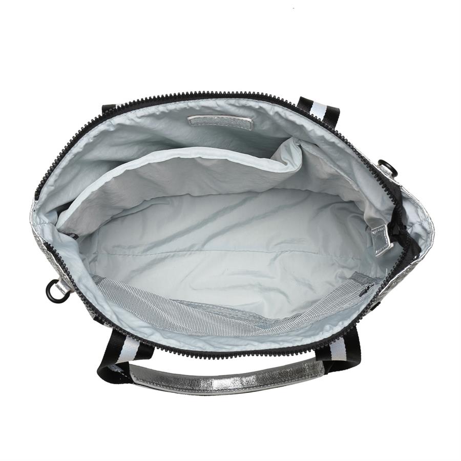 Urban Expressions Rebound Handbags 840611149091 | Silver
