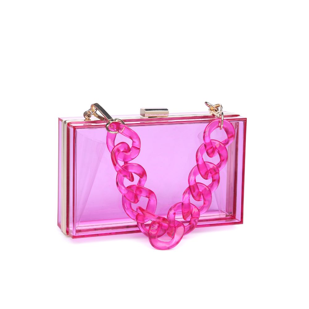 Urban Expressions Lizzo Women : Clutches : Evening Bag 840611168382 | Pink