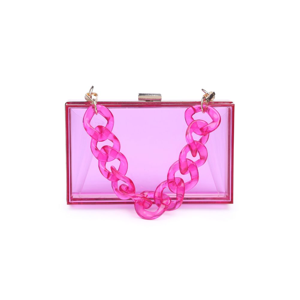 Urban Expressions Lizzo Women : Clutches : Evening Bag 840611168382 | Pink