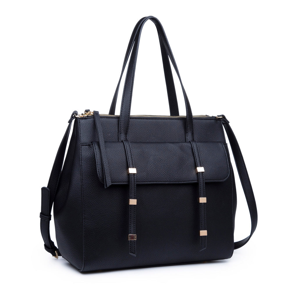 Urban Expressions Ambrose Women : Handbags : Satchel 840611161635 | Black