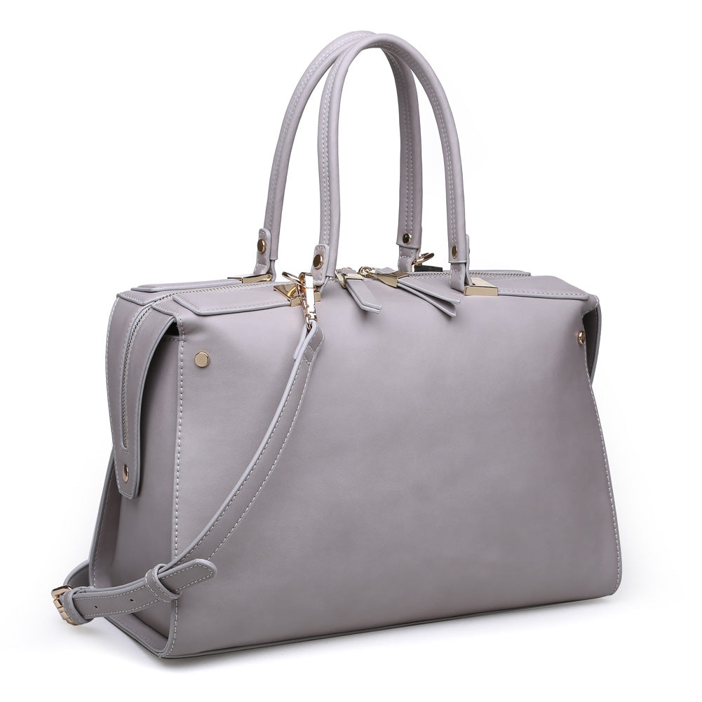 Urban Expressions Nadia Women : Handbags : Satchel 840611149916 | Grey