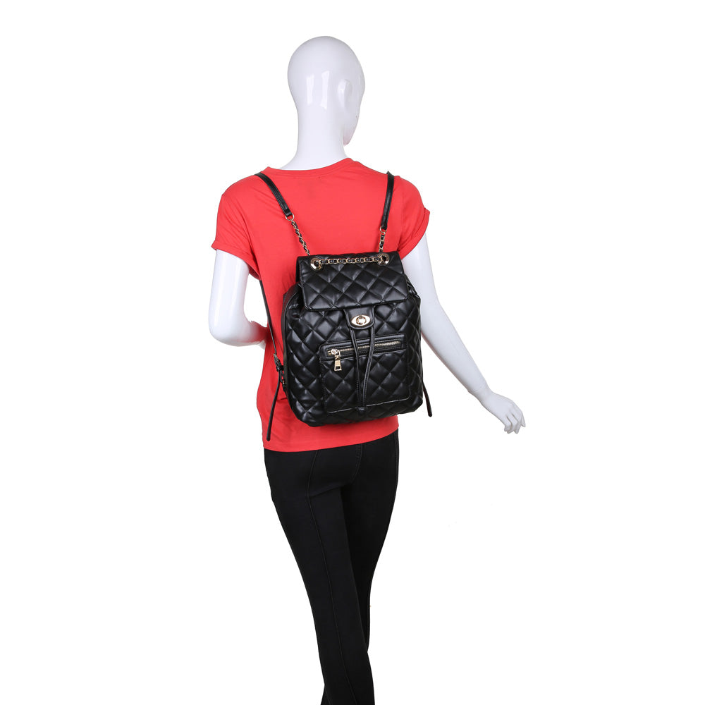 Urban Expressions Monroe Women : Backpacks : Backpack 840611161086 | Black