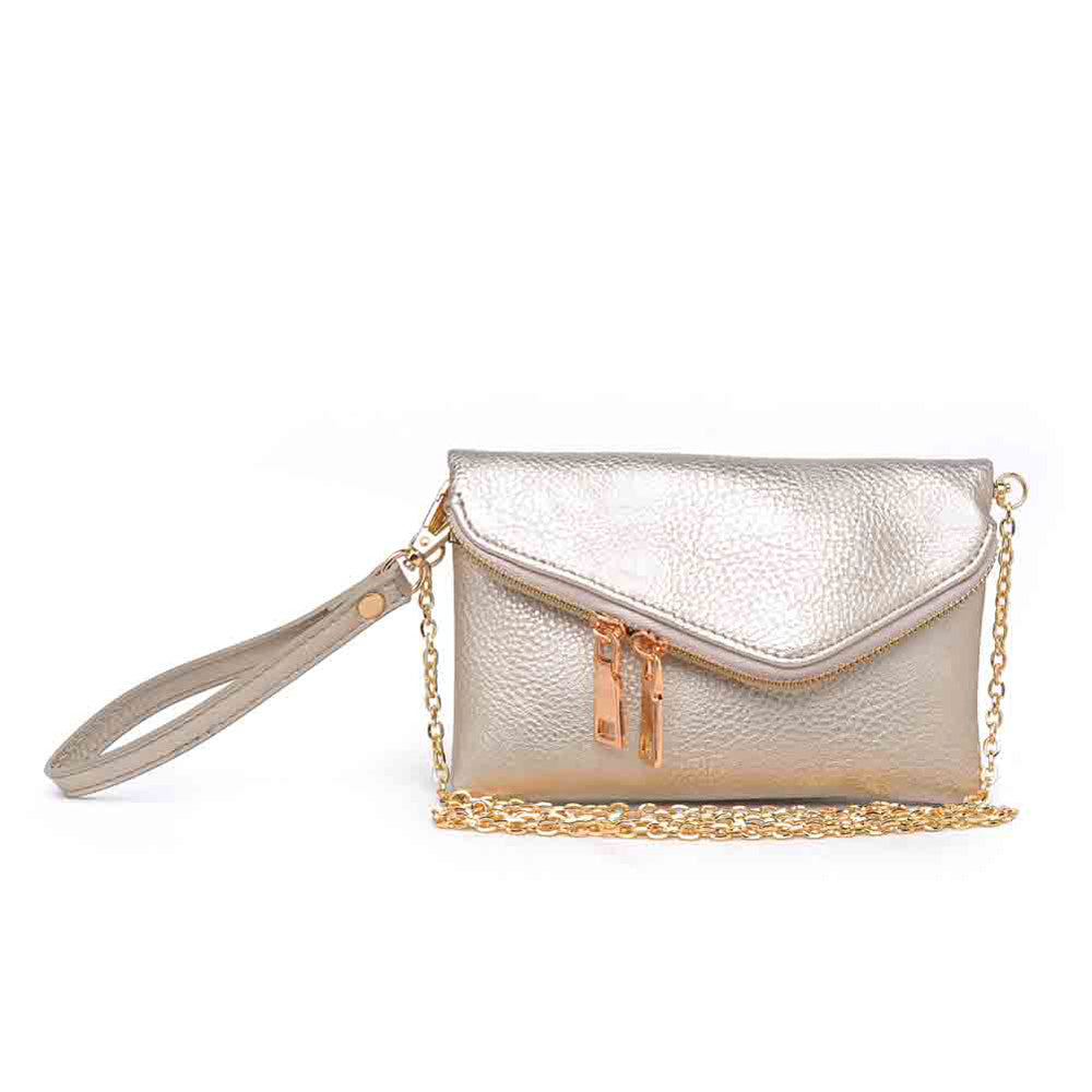 Urban Expressions Lucy Wristlet 840611107718 View 5 | Light Gold