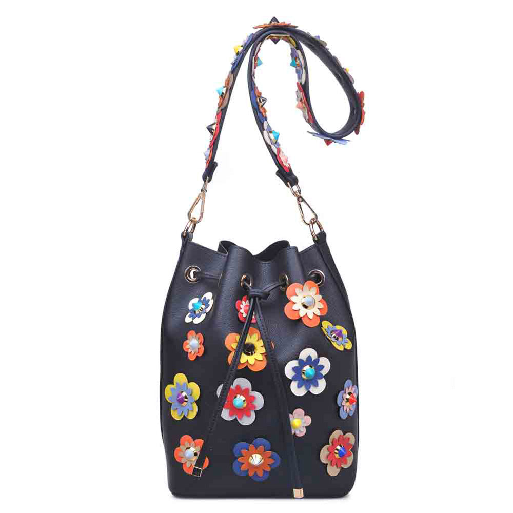 Urban Expressions Audrina Women : Handbags : Bucket 840611127730 | Black