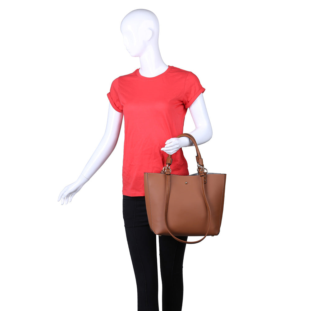 Urban Expressions Teri Women : Handbags : Tote 840611151957 | Tan