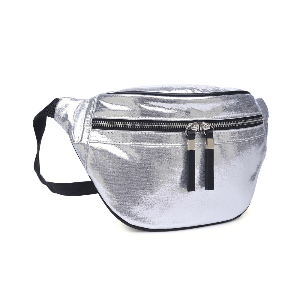 Urban Expressions Starling Women : Crossbody : Belt Bag 840611142443 | Silver