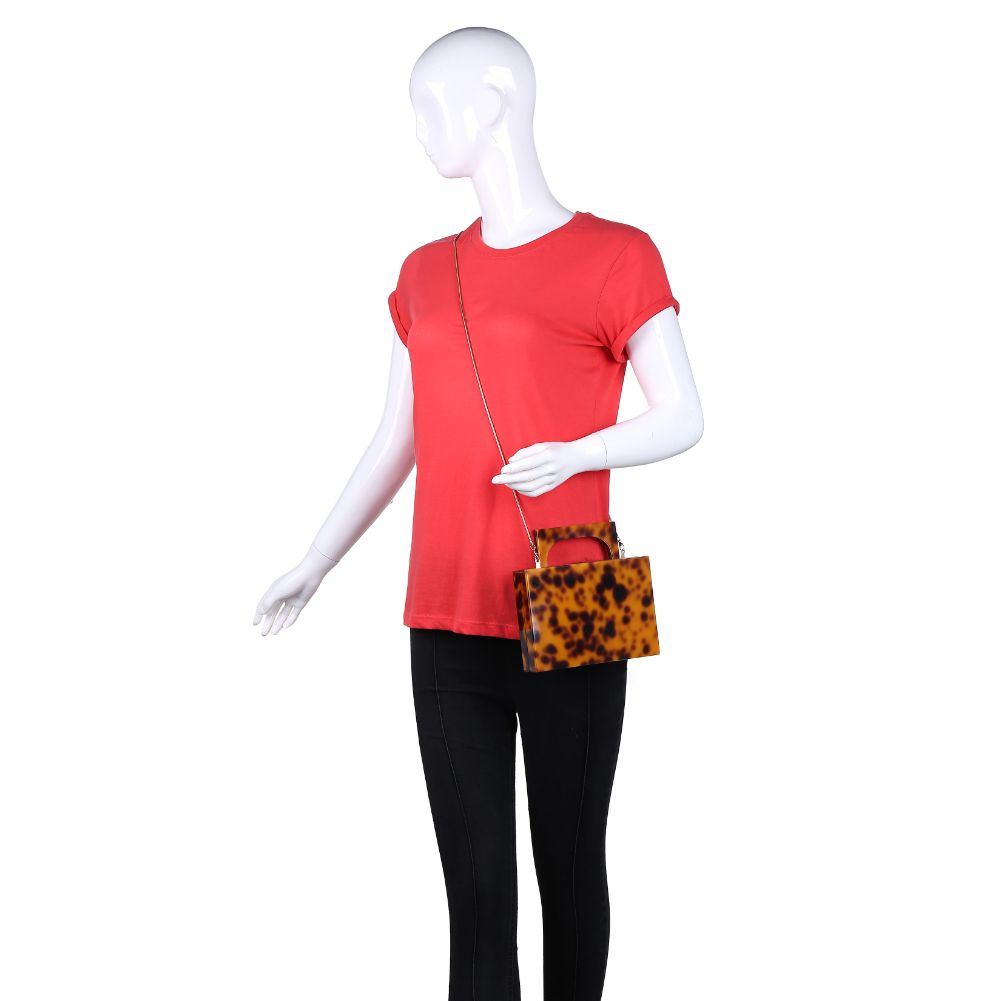 Urban Expressions Scarlett Women : Clutches : Evening Bag 840611163554 | Leopard