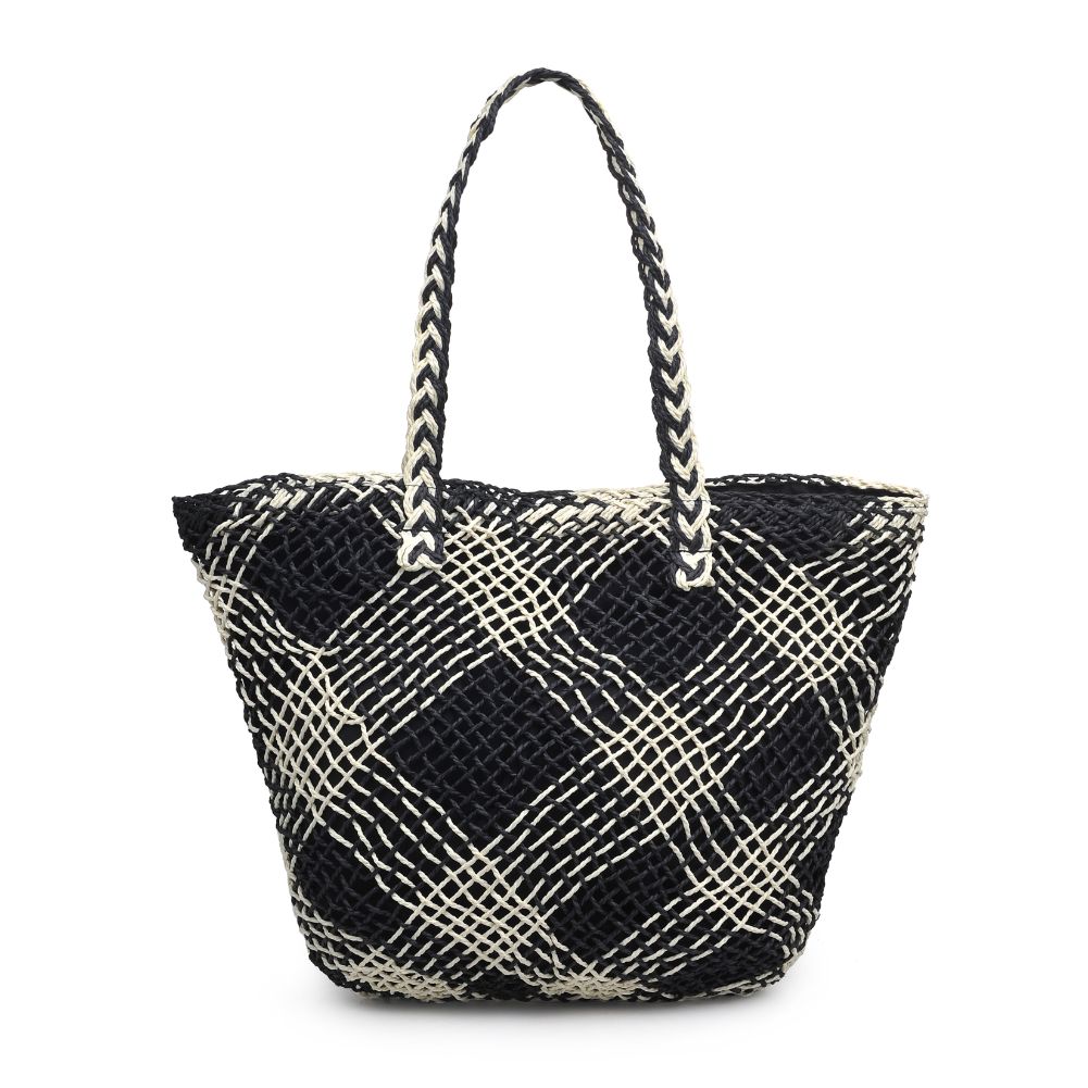 Urban Expressions Costa Women : Handbags : Tote 840611170163 | Black White