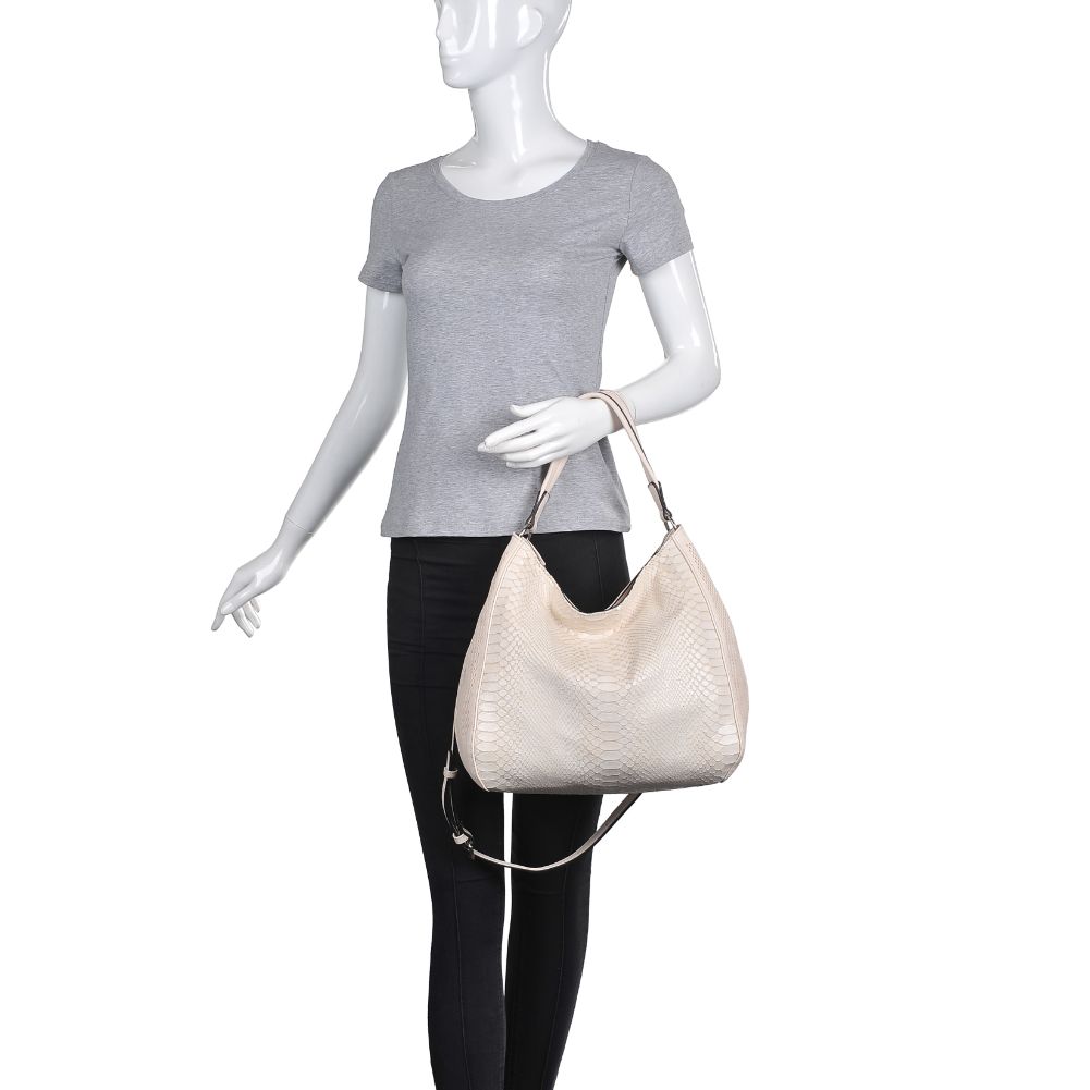 Urban Expressions Annette Women : Handbags : Hobo 840611171443 | Cream