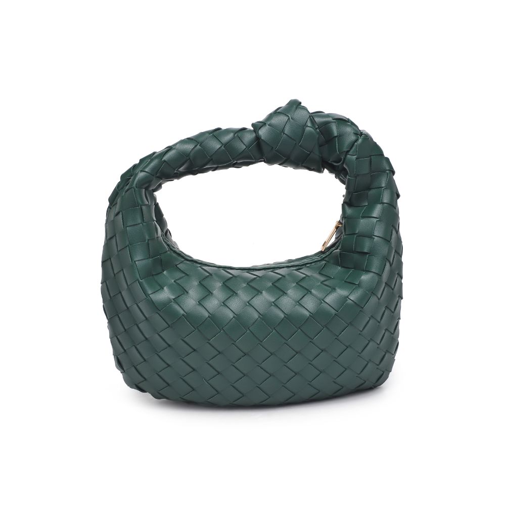 Urban Expressions Tracy - Woven Clutch 840611109675 View 7 | Hunter Green
