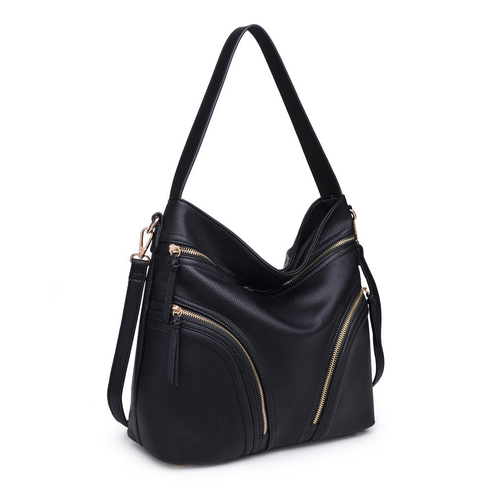 Urban Expressions Paige Women : Handbags : Hobo 840611160102 | Black