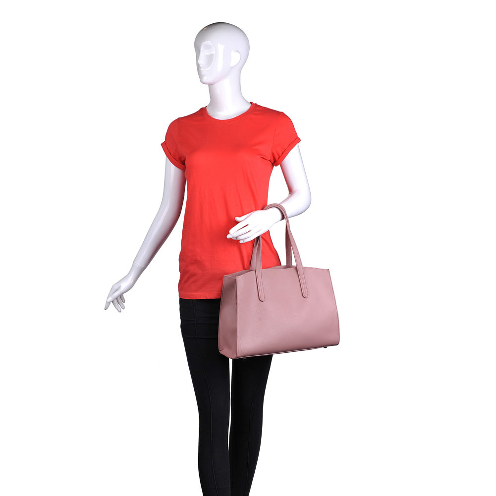 Urban Expressions Calyx Women : Handbags : Satchel 840611153388 | Blush