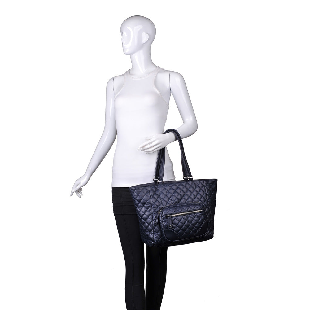 Urban Expressions Plank Women : Handbags : Tote 840611154682 | Navy