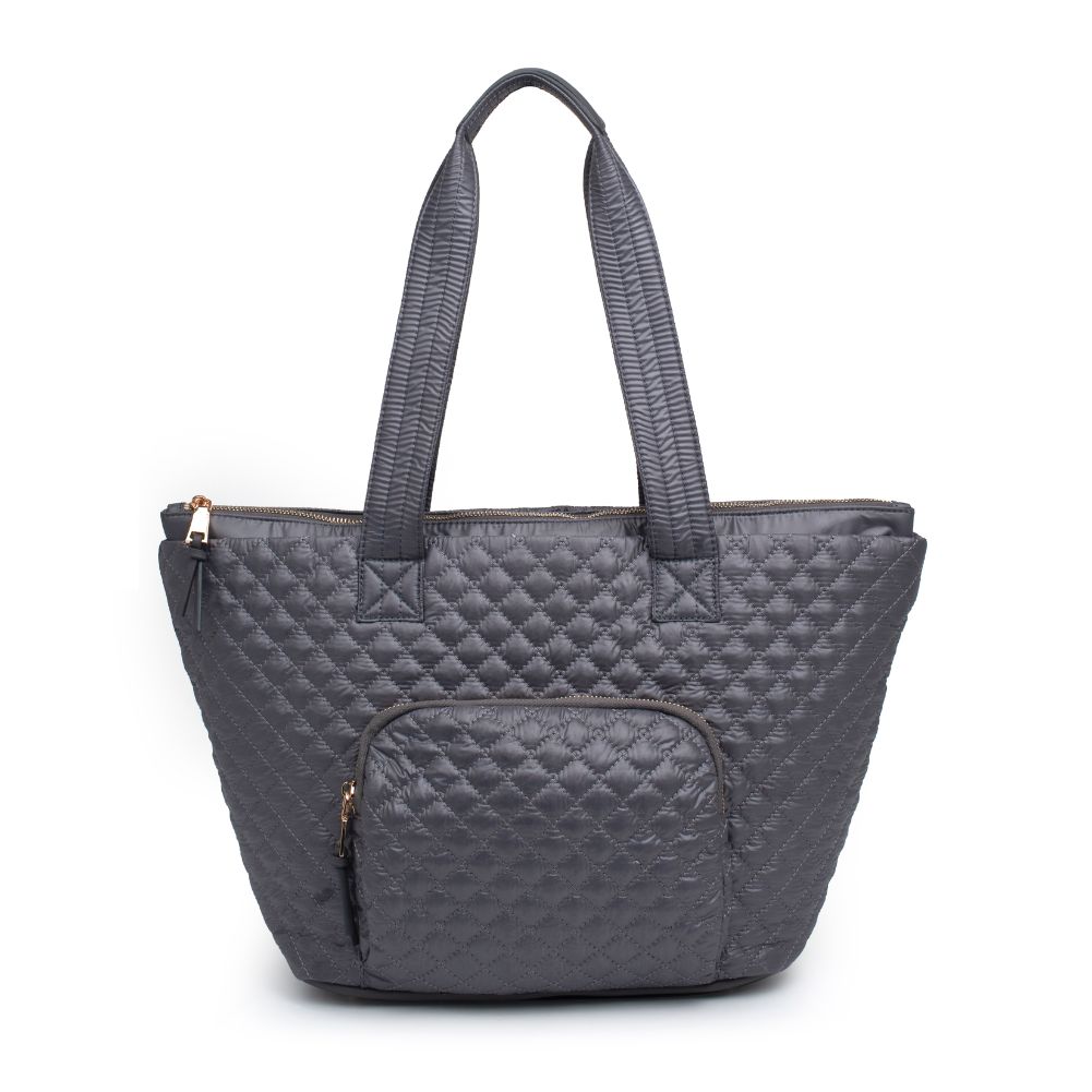 Urban Expressions Sprint Women : Handbags : Tote 840611175656 | Grey