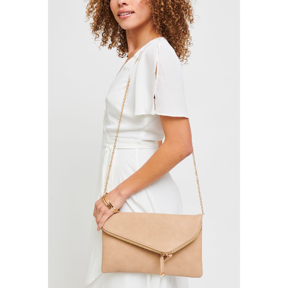 Woman wearing Natural Urban Expressions Stella Clutch 840611168276 View 2 | Natural