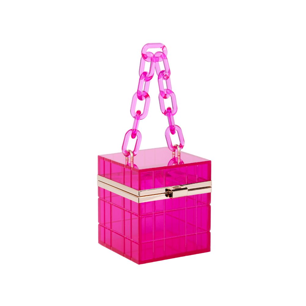 Urban Expressions Kiari Women : Clutches : Evening Bag 840611177384 | Neon Pink