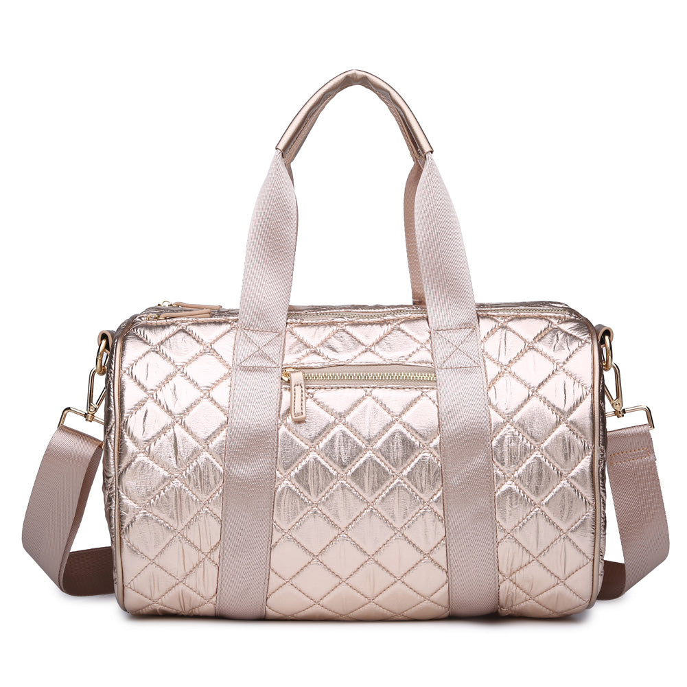 Urban Expressions Barre Women : Handbags : Duffel 840611155023 | Rose Gold