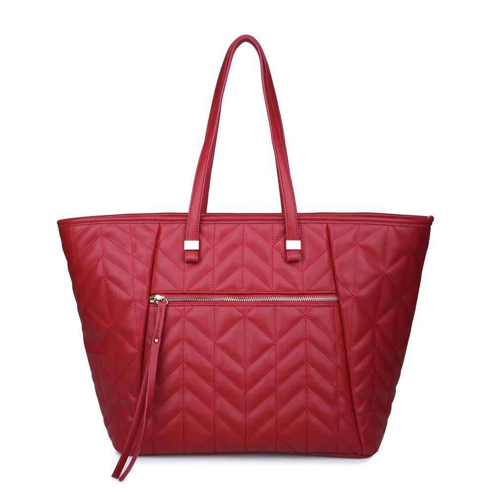Urban Expressions Samantha Women : Handbags : Tote 840611149930 | Red