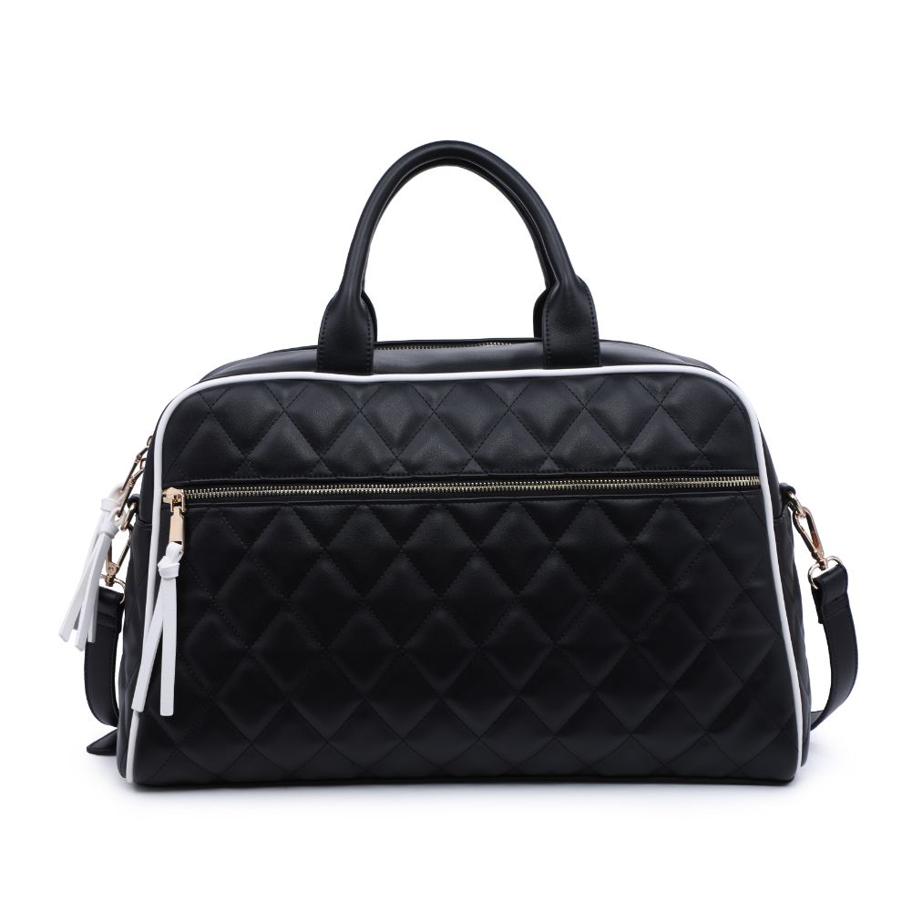 Urban Expressions Philippa Women : Handbags : Weekender 818209011402 | Black