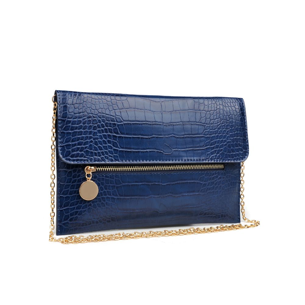 Urban Expressions Evette Women : Clutches : Clutch 840611165510 | Navy