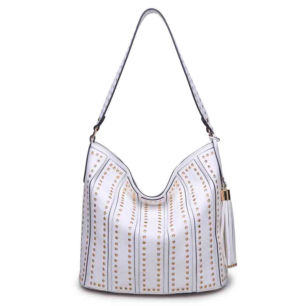 Urban Expressions Nicola Women : Handbags : Hobo 840611126375 | White