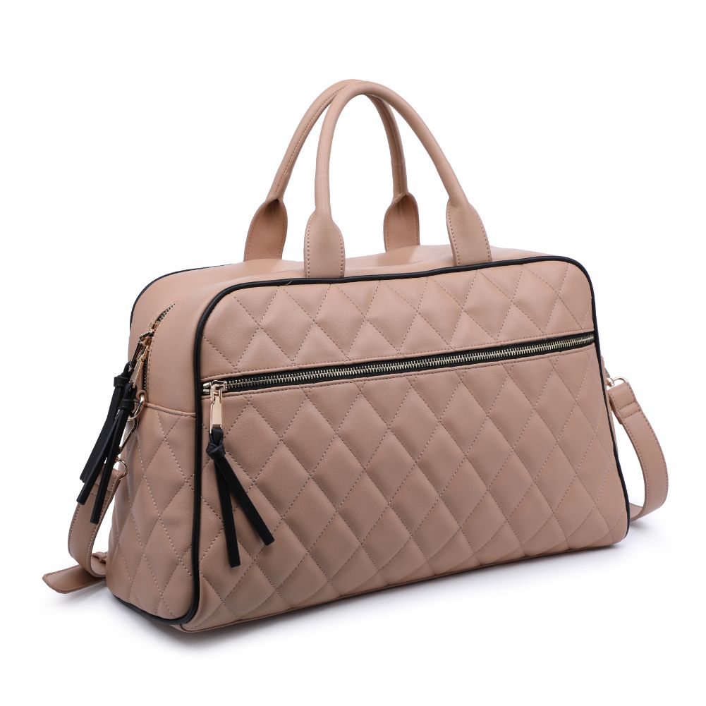 Urban Expressions Philippa Women : Handbags : Weekender 818209011426 | Natural