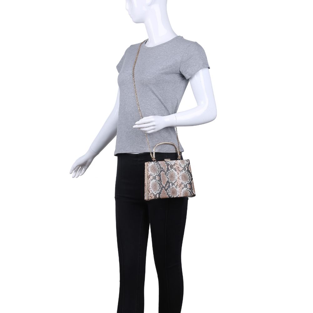 Urban Expressions Hazel Women : Clutches : Evening Bag 840611170705 | Tan Multi