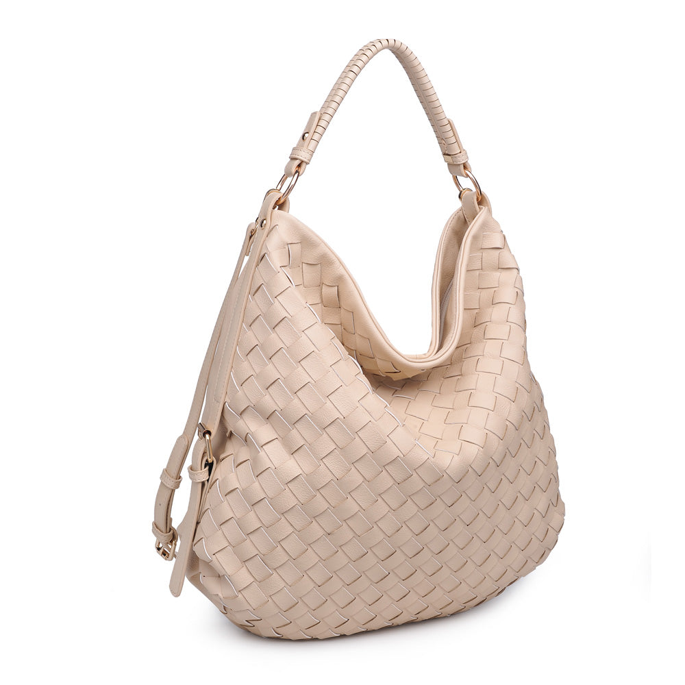 Urban Expressions Quincy Women : Handbags : Hobo 840611158895 | Cream