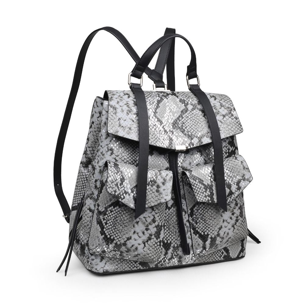 Urban Expressions Charlize Women : Backpacks : Backpack 840611168405 | Gunmetal