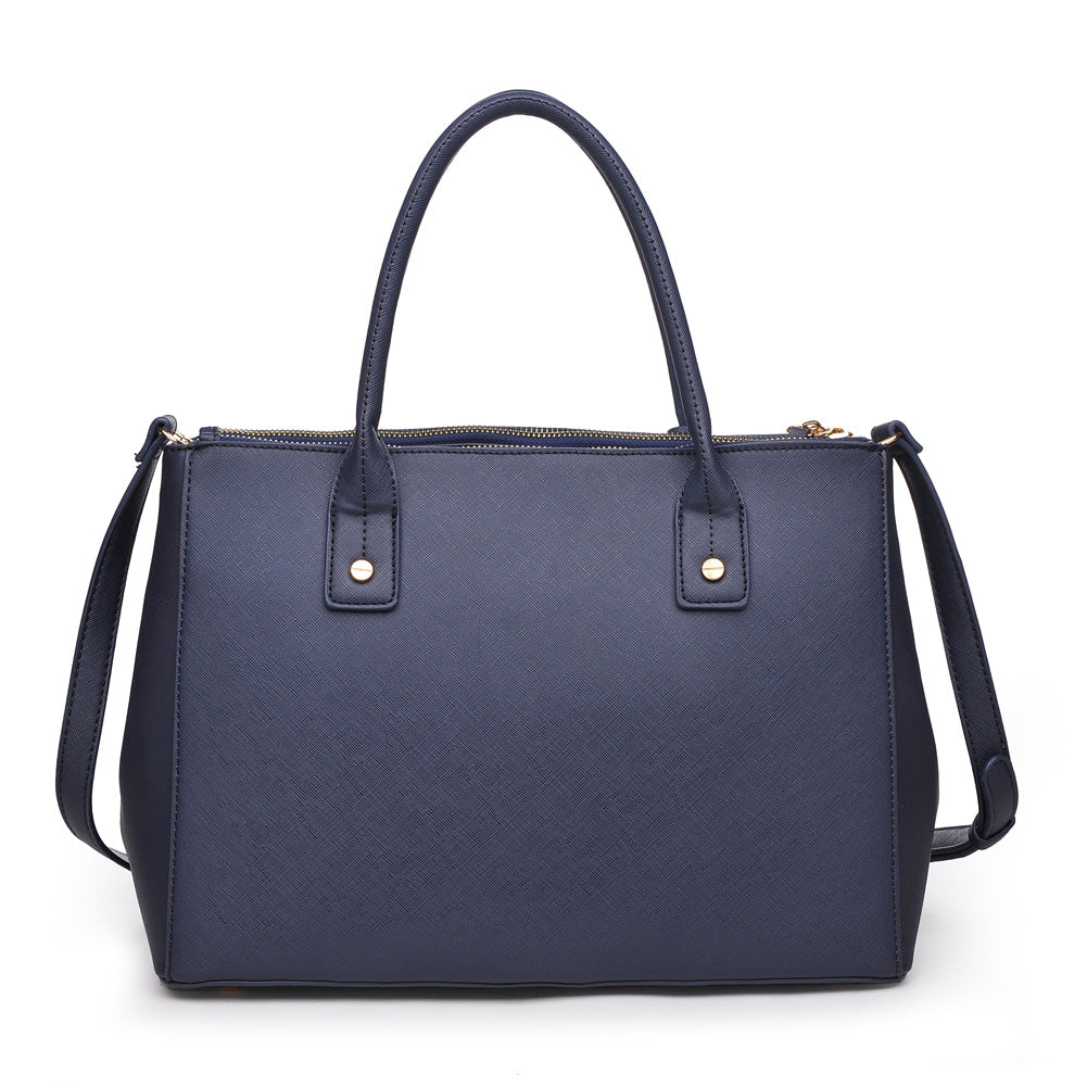 Urban Expressions Melina Women : Handbags : Satchel 840611152879 | Navy