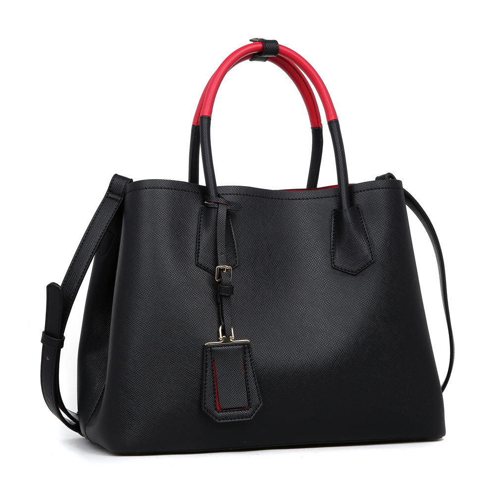 Urban Expressions Collette Women : Handbags : Satchel 840611160522 | Black