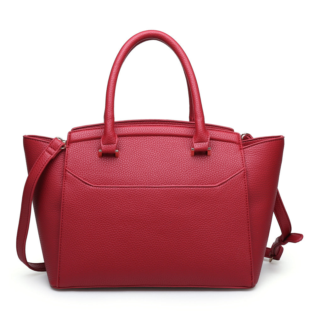 Urban Expressions Langley Women : Handbags : Satchel 840611149596 | Red