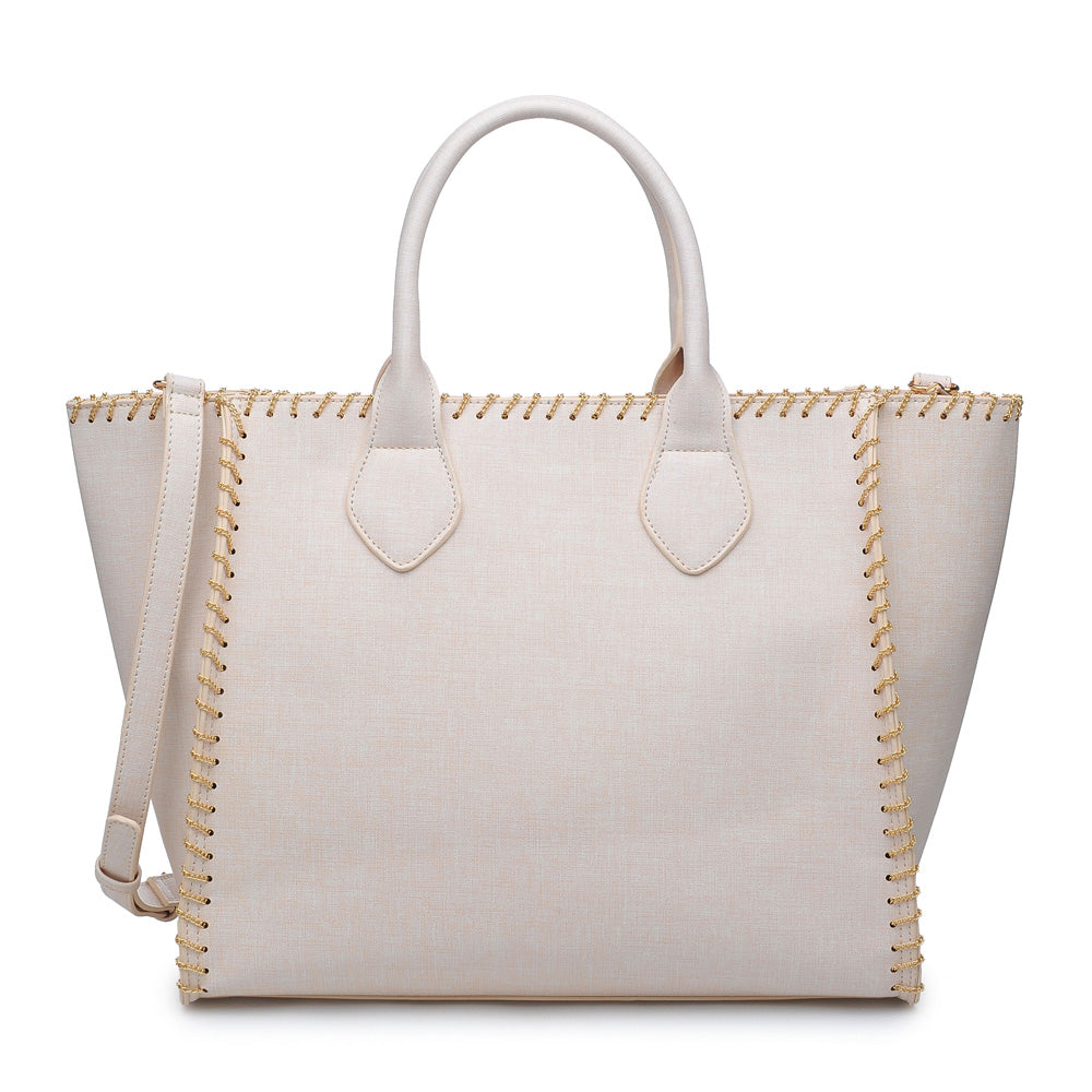 Urban Expressions Lyra Women : Handbags : Tote 840611145840 | Cream