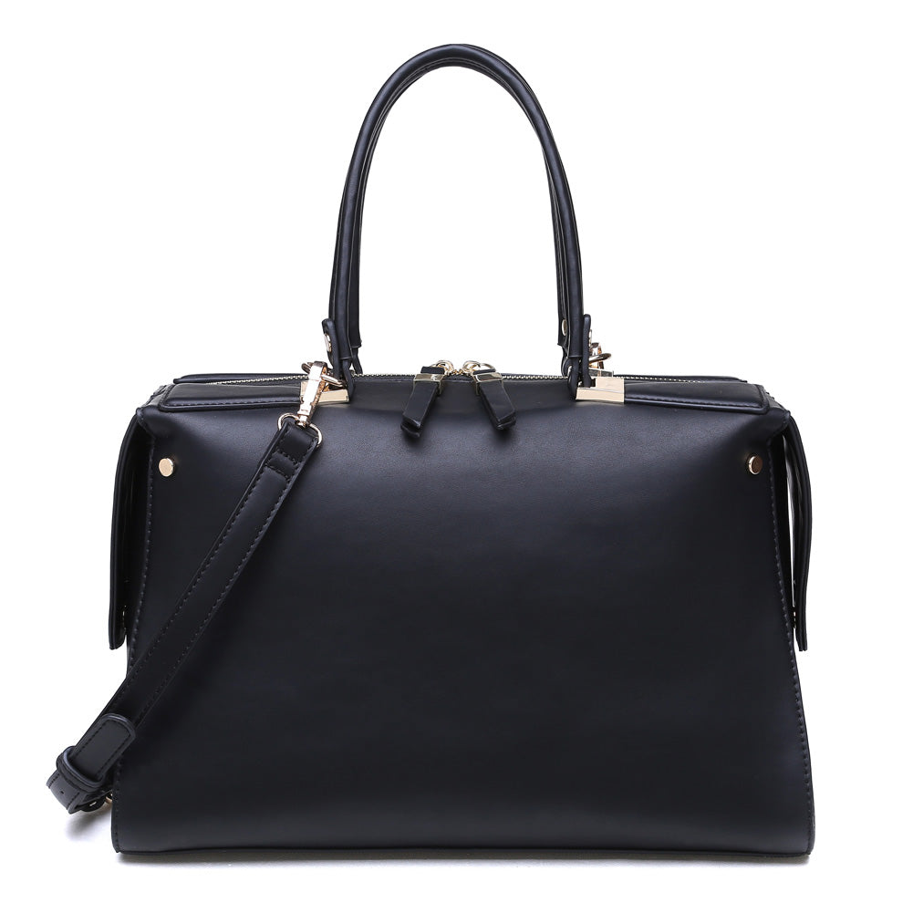 Urban Expressions Nadia Women : Handbags : Satchel 840611149879 | Black