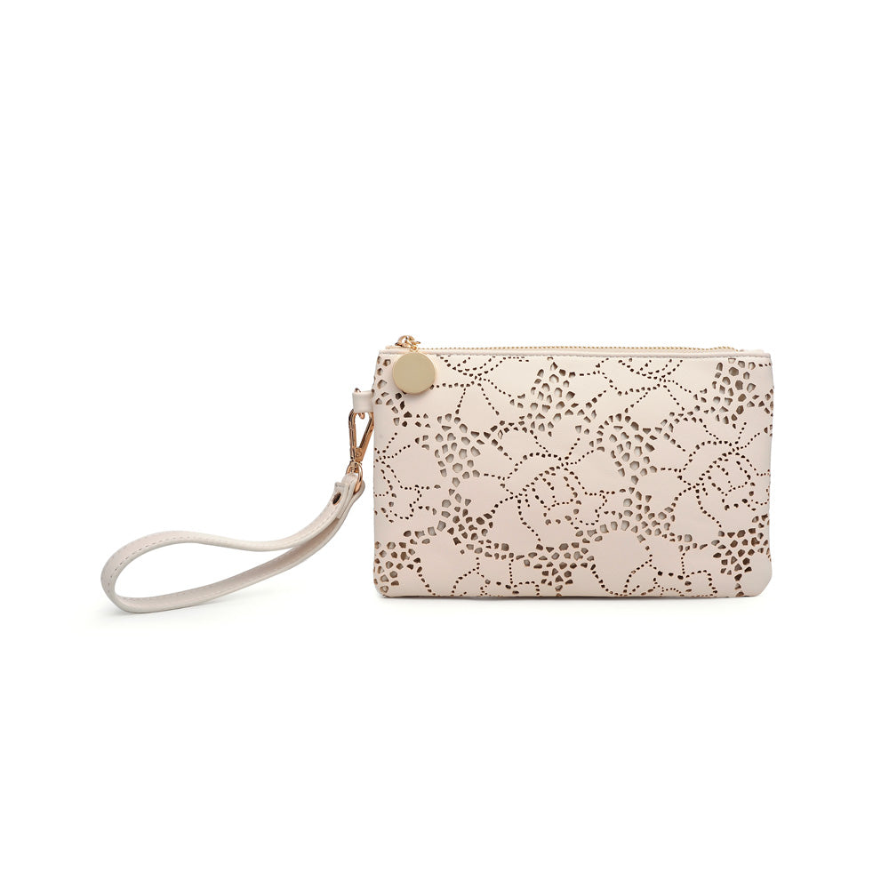 Urban Expressions Peony Women : Clutches : Wristlet 840611159366 | Ivory