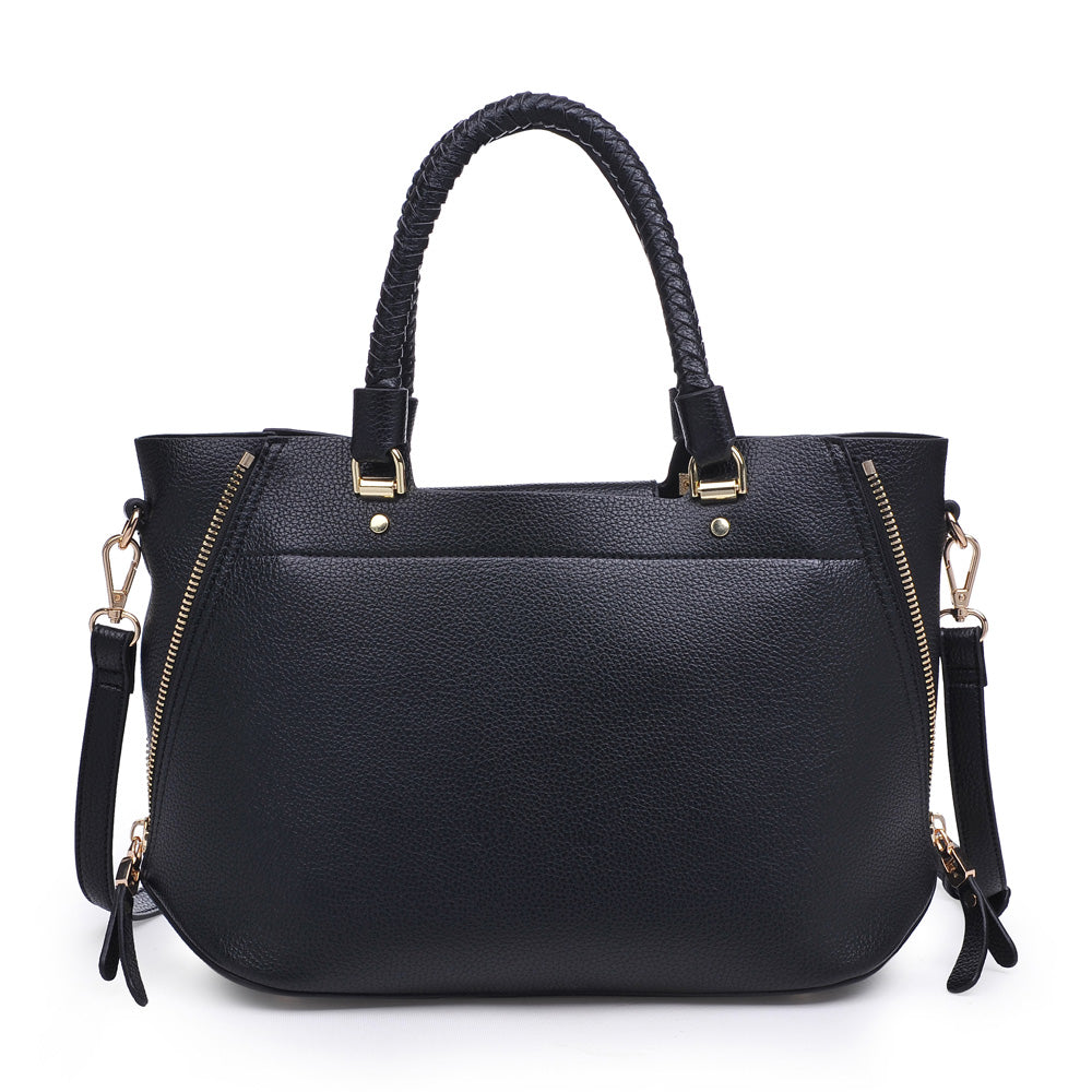 Urban Expressions Phoenix Women : Handbags : Satchel 840611158529 | Black