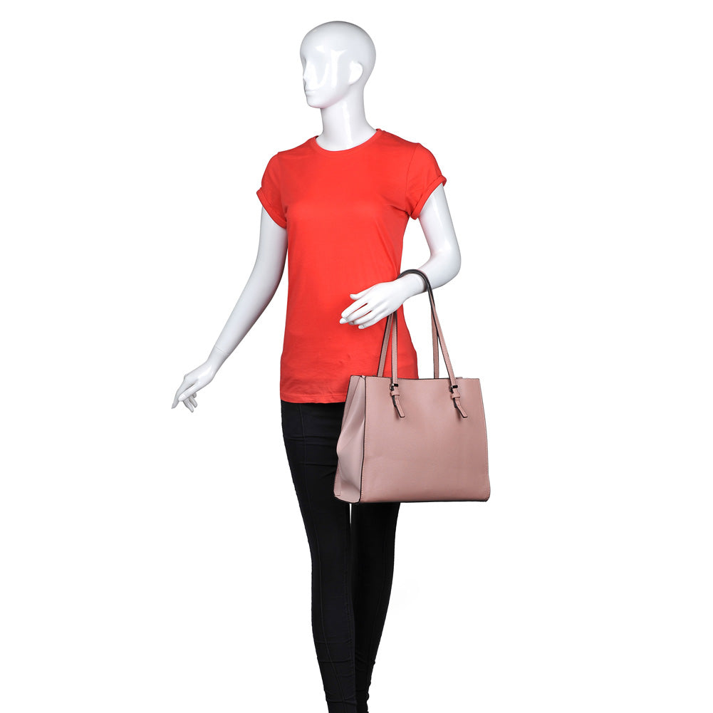 Urban Expressions Tia Women : Handbags : Tote 840611150011 | Blush