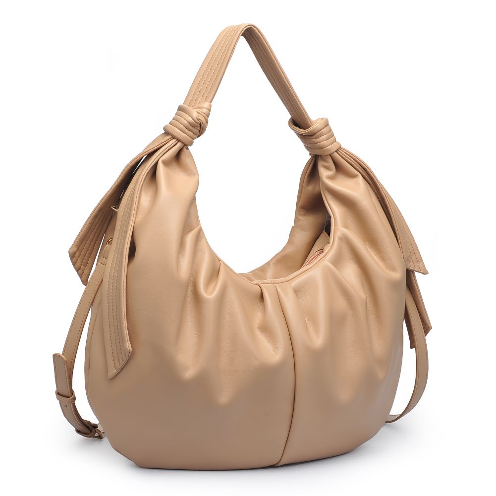 Urban Expressions Marcy Women : Handbags : Hobo 840611174666 | Almond