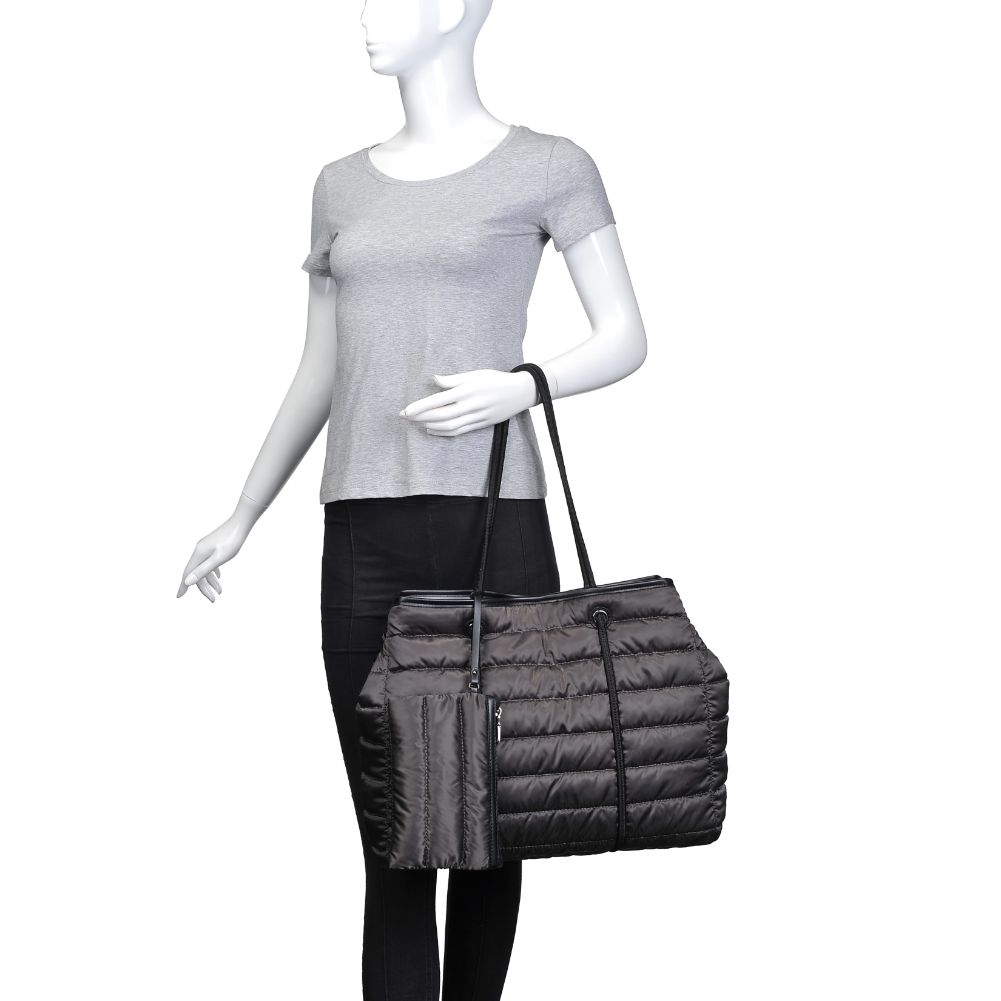 Urban Expressions Mia Women : Handbags : Tote 840611174154 | Charcoal
