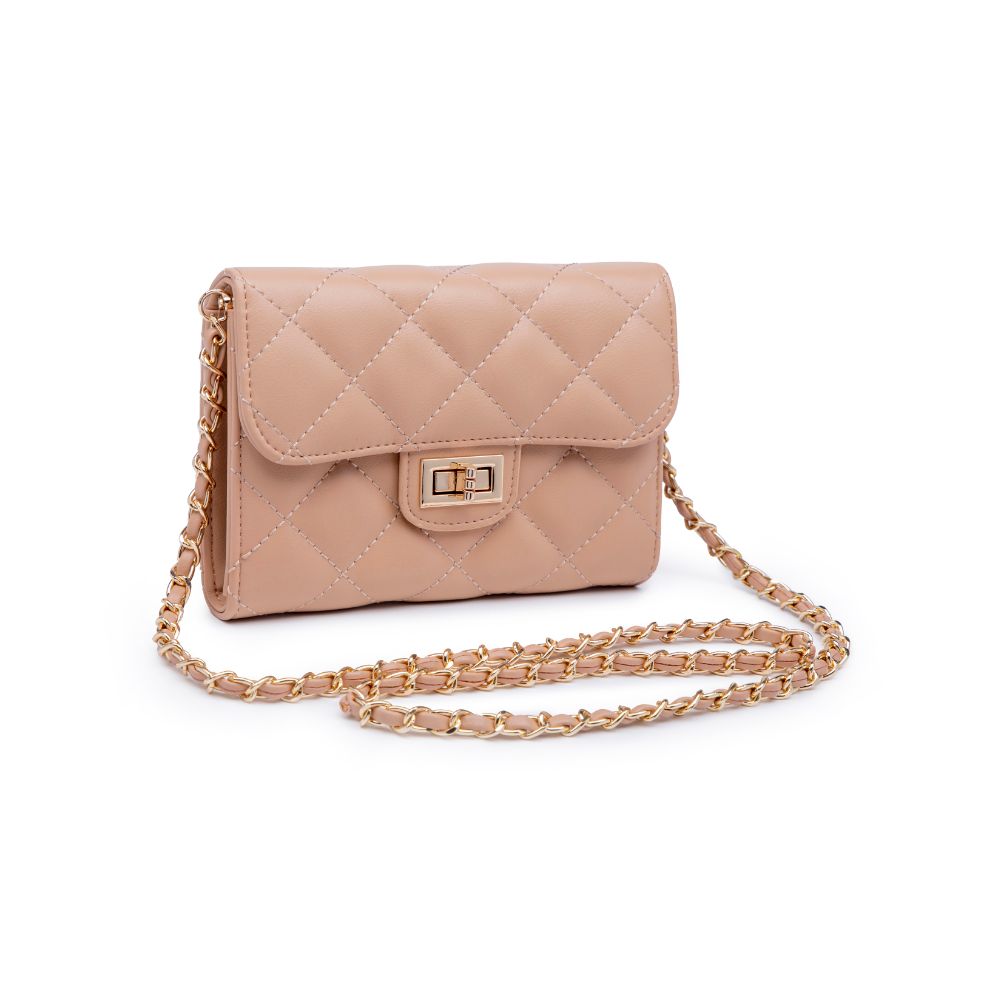 Urban Expressions Wendy - Quilted Crossbody 840611176905 View 6 | Nude