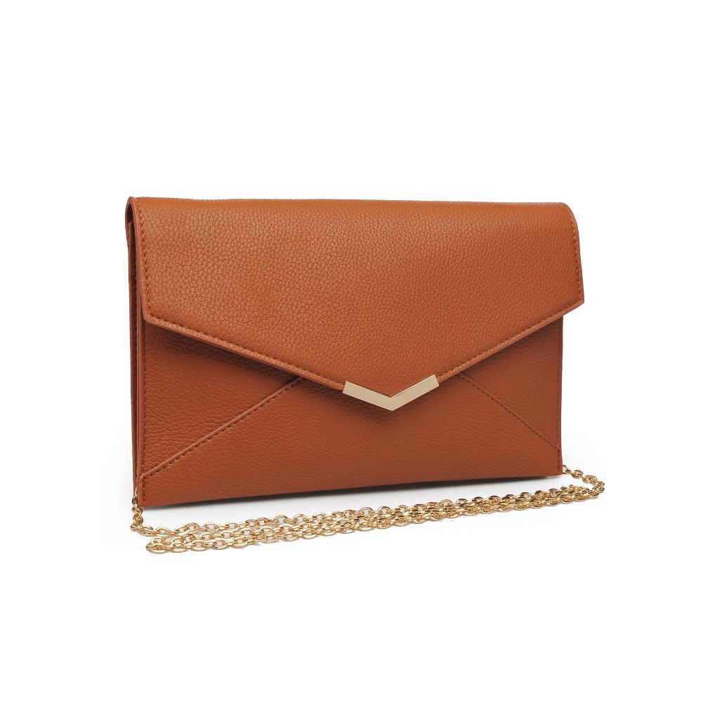 Urban Expressions Isabelle Pebble Women : Clutches : Clutch 840611164179 | Tan