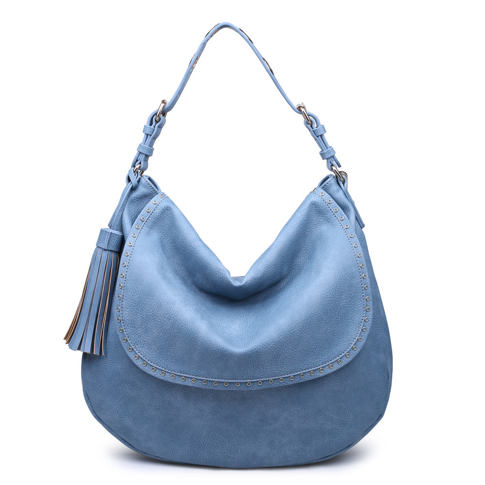 Urban Expressions Harlem Women : Handbags : Hobo 840611129901 | Blue
