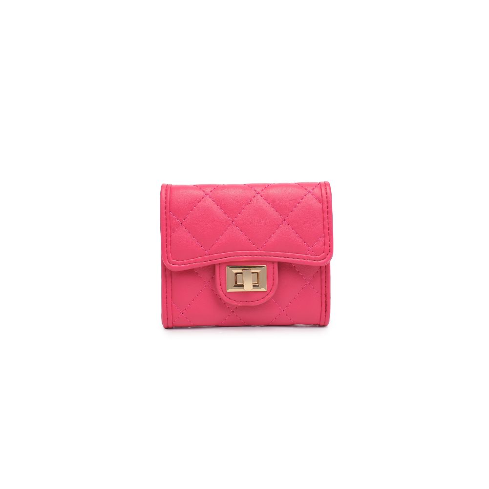 Urban Expressions Shantel - Quilted Wallet 840611118998 View 5 | Magenta