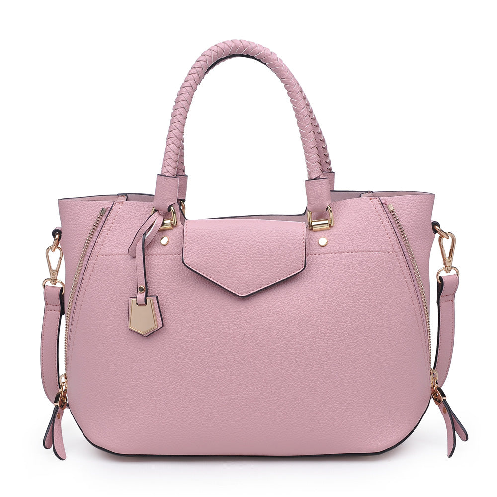 Urban Expressions Phoenix Women : Handbags : Satchel 840611158536 | Blush