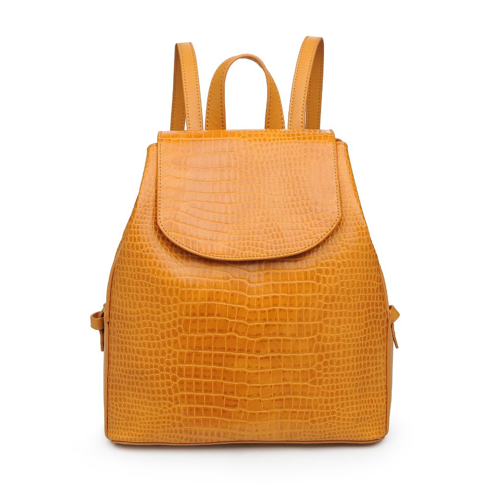 Urban Expressions Clara Women : Backpacks : Backpack 840611167224 | Mustard