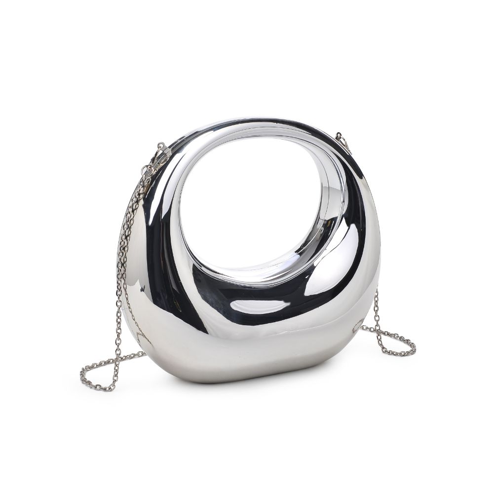 Sol and Selene Bess Evening Bag 840611115898 View 6 | Silver