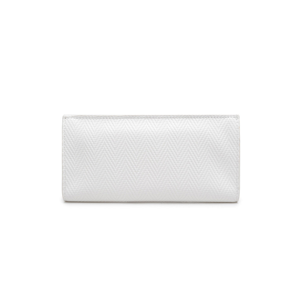 Urban Expressions Coraline Woven Women : S.L.G : Wallet 840611143815 | White