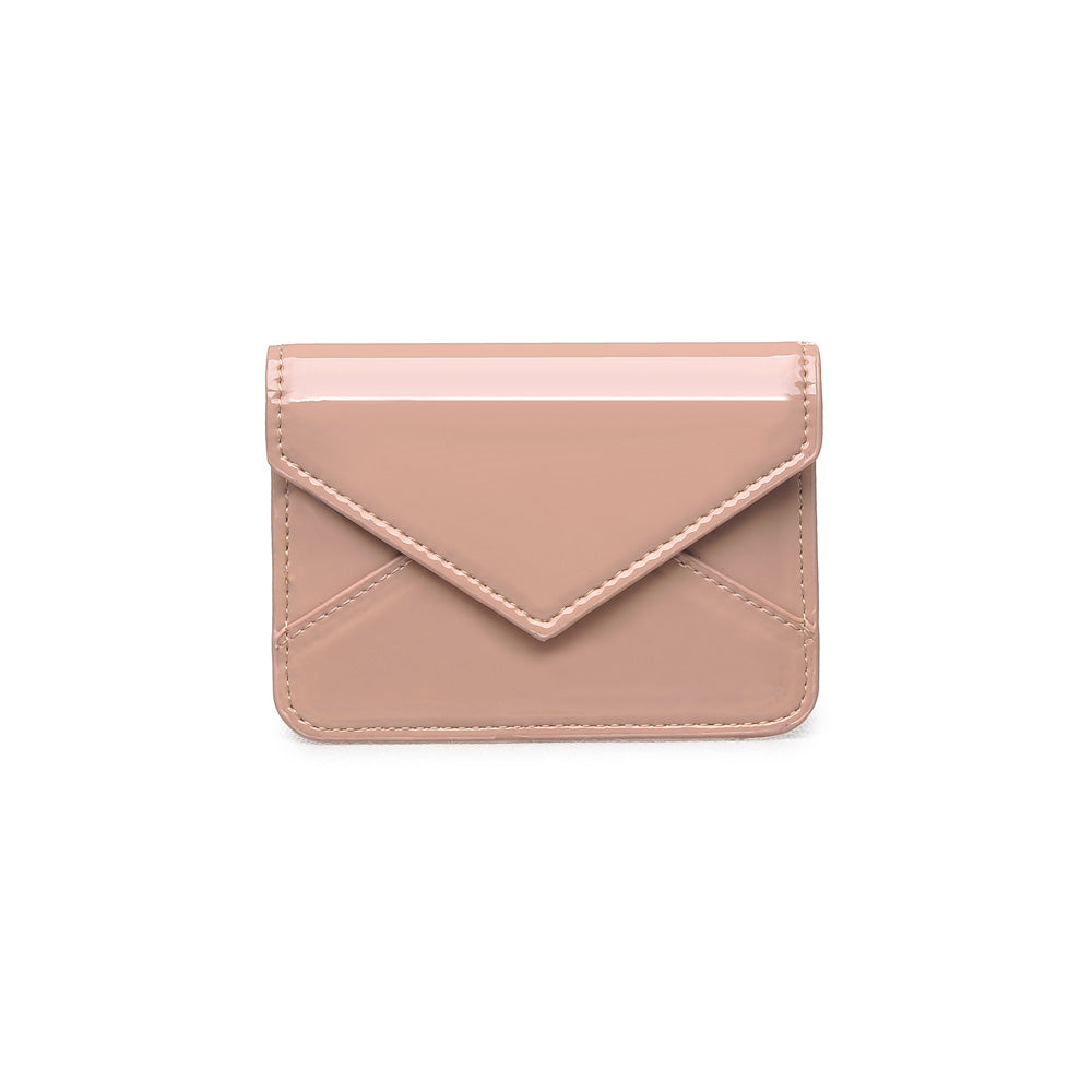 Urban Expressions Fifi Patent Women : S.L.G : Card Holder 840611124173 | Natural