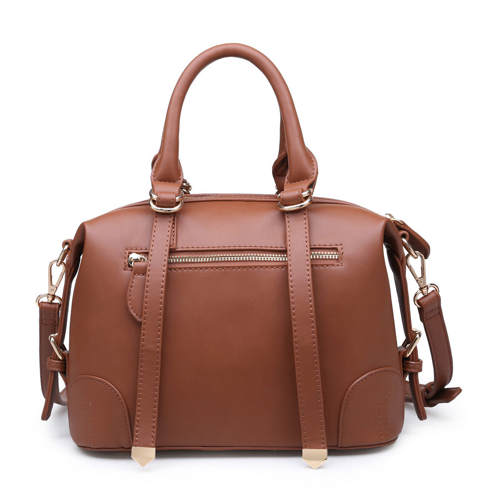 Urban Expressions Genevieve Women : Handbags : Satchel 840611155771 | Tan