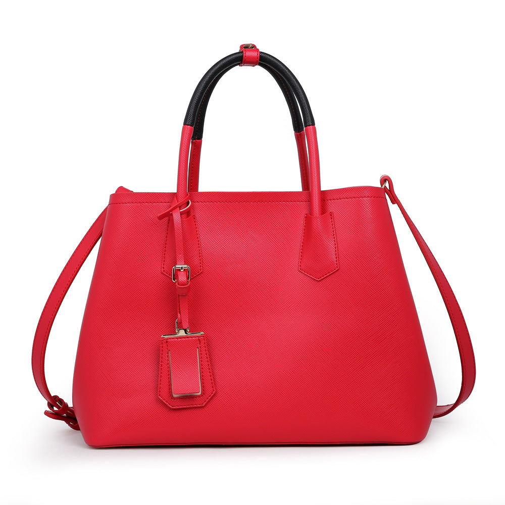 Urban Expressions Collette Women : Handbags : Satchel 840611160553 | Red